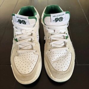 Nike Air Jordan Stadium 90 White Green Mens Size 11 Casual Sneakers